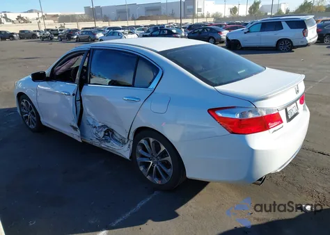 2015 Honda Accord Sport from USA, damaged, VIN 1HGCR2F51FA052551